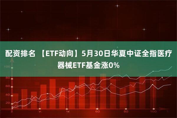 配资排名 【ETF动向】5月30日华夏中证全指医疗器械ETF基金涨0%